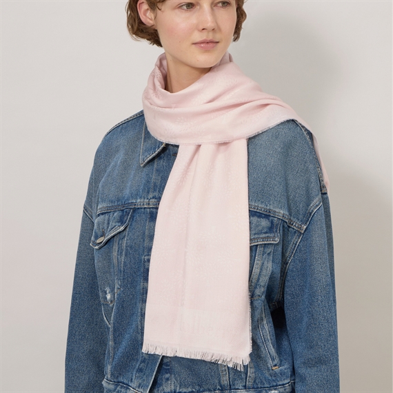 Mulberry Mulberry Tree Rectangular Scarf Blossom Pink
